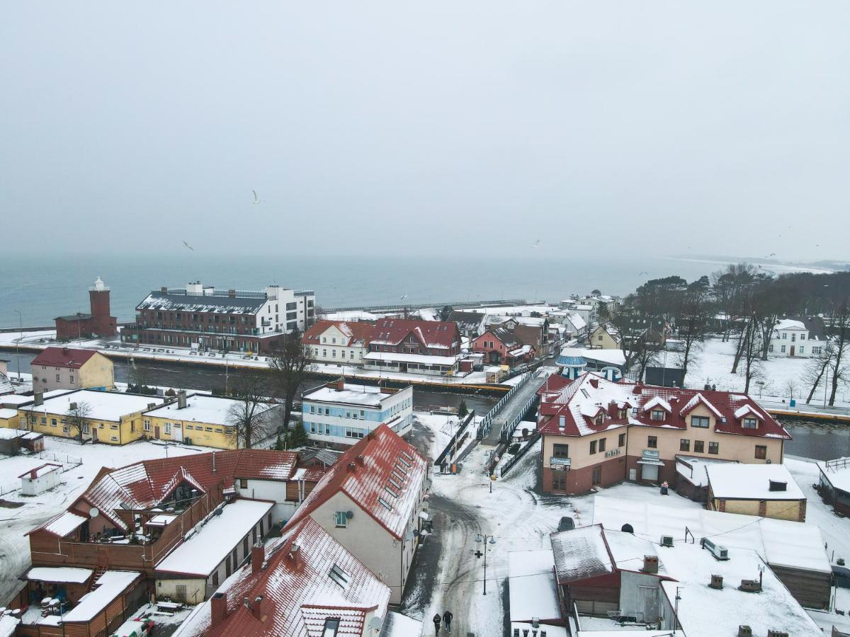Amber Port Hotell Darlowko Eksteriør bilde